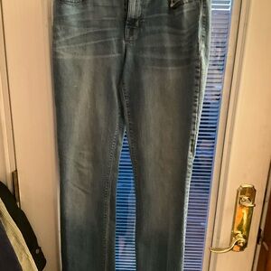 Stylish Blue Denim Jeans. Size 8 tall